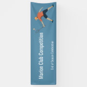 Badminton Spandoek (Verticaal)