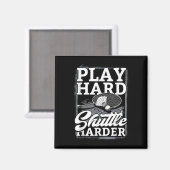Badminton Speel Hard Shuttle Harder Magneet (Voorkant / Achterkant)