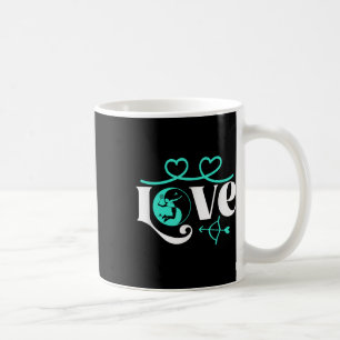 Badminton-speler Game Shuttle Yin-yang-love Badmin Koffiemok