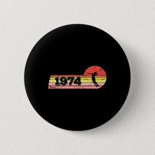 Badminton-speler Geboren 1974 Verjaardag Vrouwen Ronde Button 5,7 Cm