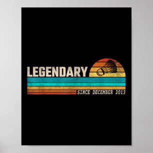 Badminton Speler Legende Sinds December 2013 Verja Poster