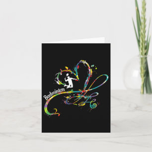 Badminton Speler Shuttle Speler Badminton Kaart