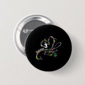 Badminton Speler Shuttle Speler Badminton Ronde Button 5,7 Cm (Voorkant /achterkant)