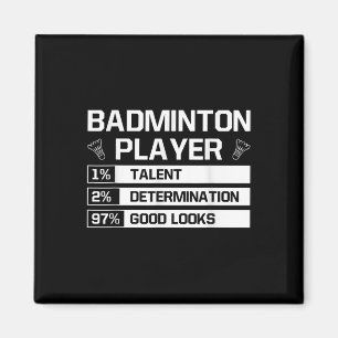 Badminton Speler Talent Bepaling Goed Zicht S Magneet