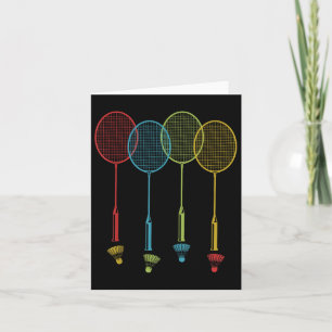 Badminton Speler Team Shuttle Coach Wedstrijd Badm Kaart