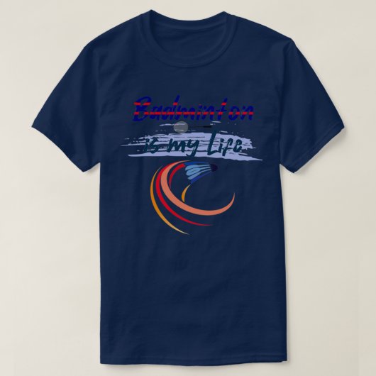 Badminton Sport Badminton Gift Idee T T-shirt (Design voorkant)