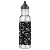 Badminton Sport Design Water Bottle Waterfles (Rechts)