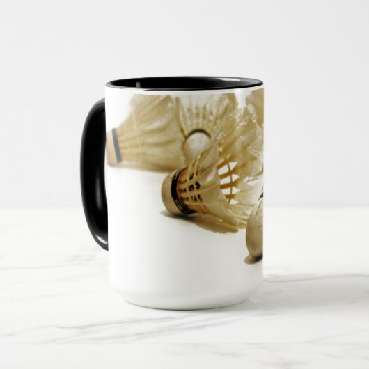 Badminton Sports Shuttle Mok (Voorkant links)