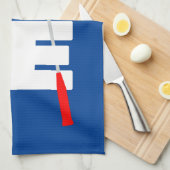 Badminton Sports Towel - LOVE Theedoek (Quarter Fold)