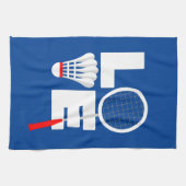 Badminton Sports Towel - LOVE Theedoek (Horizontaal)