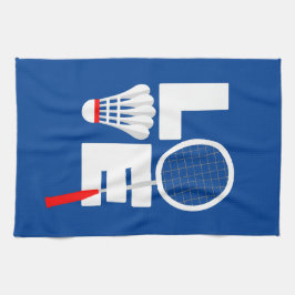 Badminton Sports Towel - LOVE Theedoek
