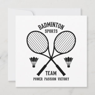Badminton sportteam