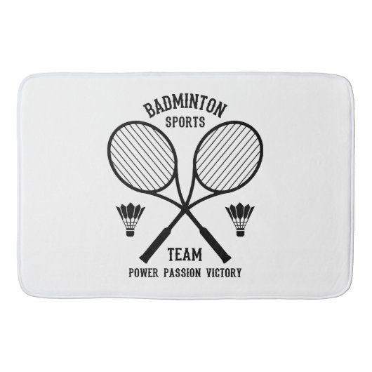 Badminton sportteam badmat (Voorkant)