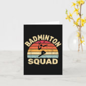 Badminton Squad voor mannen  Shuttle Sport Kaart (Gele Bloem)