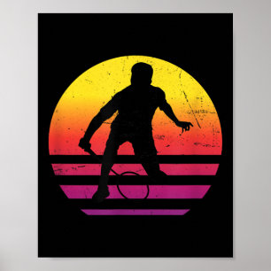 Badminton Squash Mannen Shuttle Vrouwen Poster