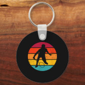 Badminton Squash Shuttle Vrouwelijke Badmintonspel Sleutelhanger (Voorkant)