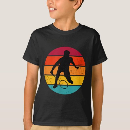 Badminton Squash Shuttle Vrouwen Badminton Speler T-shirt (Voorkant)