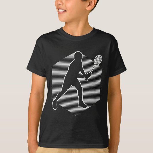 Badminton Squash Vrouwen Shuttle Mannen T-shirt (Voorkant)