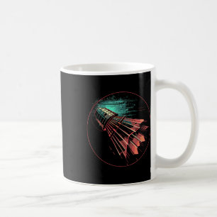 Badminton Steampunk Shuttle Player Koffiemok
