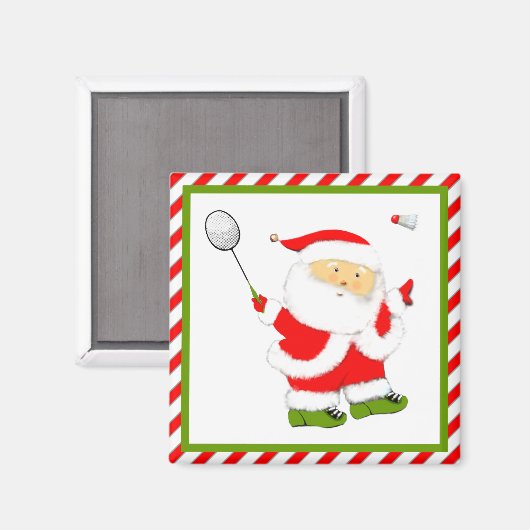 Badminton Stocking Stuffer Magneet (Voorkant / Achterkant)
