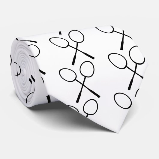 Badminton Stropdas (Opgerold)