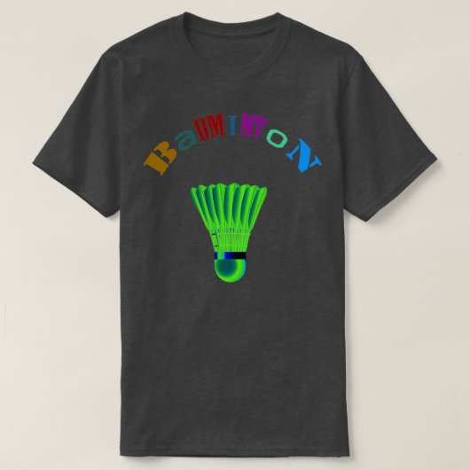 Badminton T 6 T-shirt (Design voorkant)