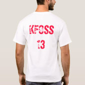 Badminton T-shirt (Achterkant)