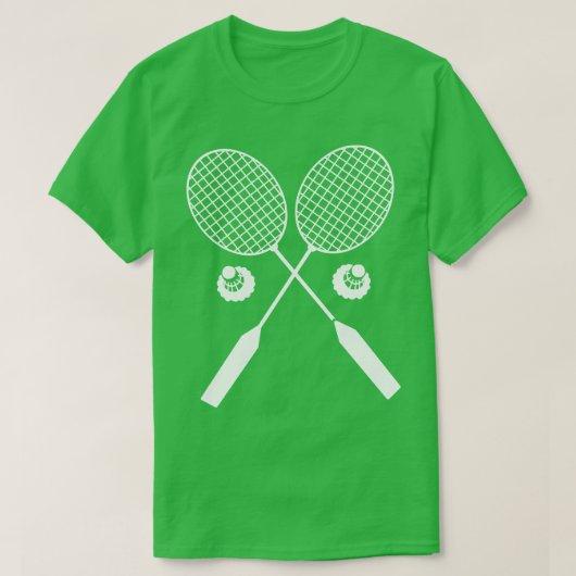 Badminton T-shirt (Design voorkant)