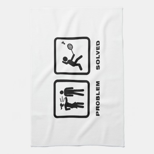 Badminton Theedoek (Verticaal)