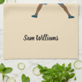 Badminton Theedoek (Gevouwen)