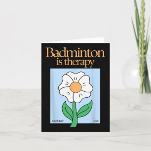 Badminton Therapy Racket Sport Stress Relief MI Kaart
