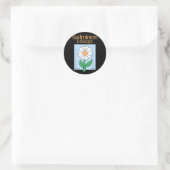 Badminton Therapy Racket Sport Stress Relief MI Ronde Sticker (Tas)