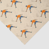 Badminton Tissuepapier (Detail)