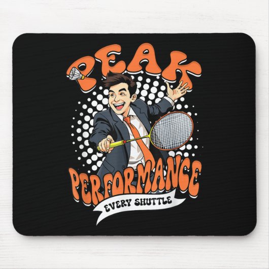 Badminton topprestaties elke shuttle muismat (Voorkant)