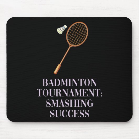 Badminton Tournament_ Smashing succes Academic SC Muismat (Voorkant)