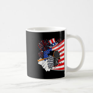 Badminton Uitrusting Kostuum Amerikaanse Vlag 4 ju Koffiemok