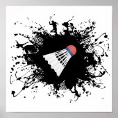 Badminton Urban Style Poster (Voorkant)