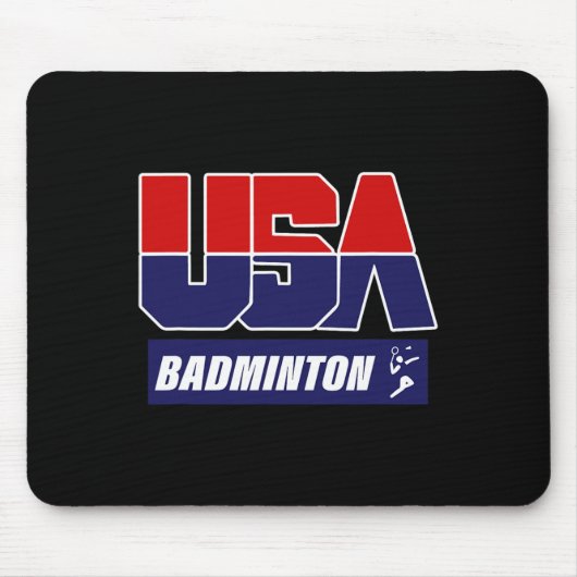 Badminton USA Muismat (Voorkant)