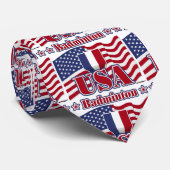 Badminton USA Stropdas (Opgerold)