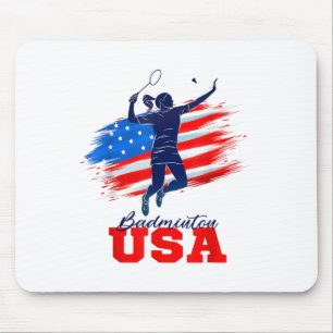 Badminton USA Support Team American Flag Sports LO Muismat