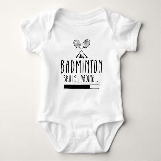 Badminton Vaardigheden Laden - Racketsport Romper (Voorkant)