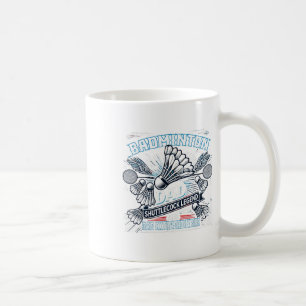 Badminton Vader Shuttle Legende Grappig Sport Ontw Koffiemok
