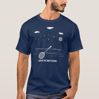 Badminton vangt de Shuttlecock T T-shirt