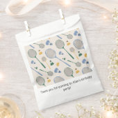 Badminton verjaardagsfeestje bedankzakje (Geknipt)