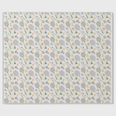 Badminton verjaardagsfeestje cadeaupapier (Vlak)