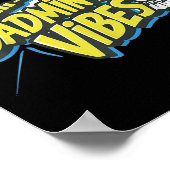 Badminton Vibes Shuttle Poster (Hoek)