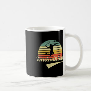 Badminton Vintage Badminton Speler Badminton Sport Koffiemok