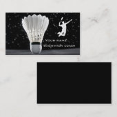 Badminton visitekaartje (Voorkant / Achterkant)