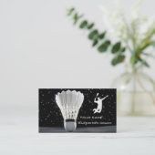 Badminton visitekaartje (Staand voorkant)