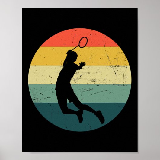 Badminton voor dames poster (Voorkant)
